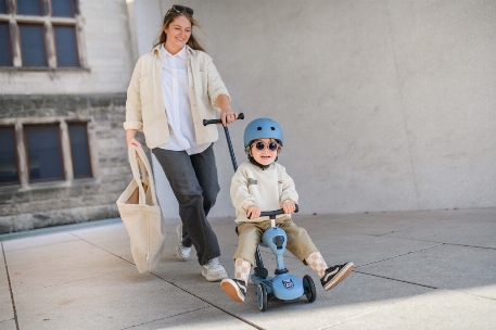 Trotinette - Highwaykick 1 Push & Go - Steel | Scoot & Ride