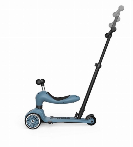 Trotinette - Highwaykick 1 Push & Go - Steel | Scoot & Ride