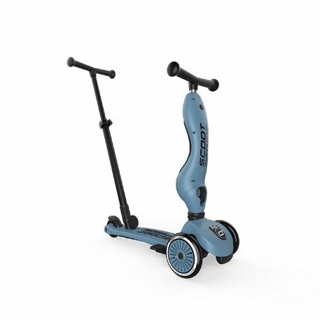 Trotinette - Highwaykick 1 Push & Go - Steel | Scoot & Ride