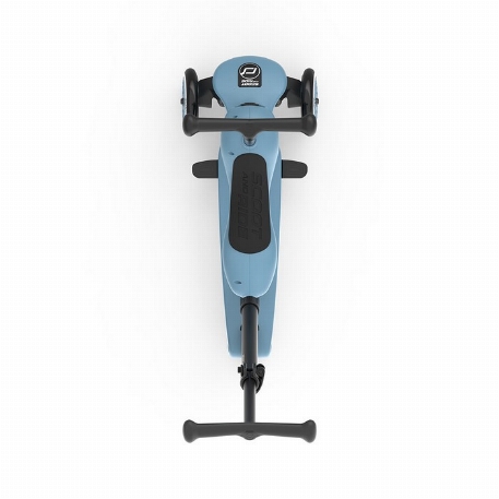Trotinette - Highwaykick 1 Push & Go - Steel | Scoot & Ride