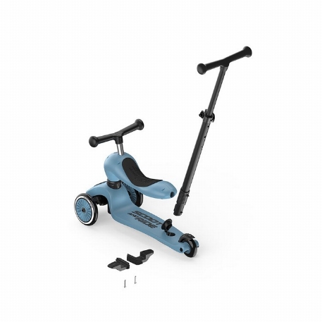 Trotinette - Highwaykick 1 Push & Go - Steel | Scoot & Ride