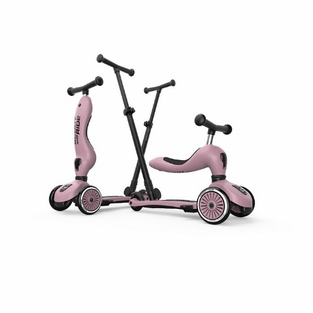 Trotinette - Highwaykick 1 Push & Go - Wildberry | Scoot & Ride
