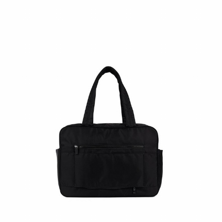 Le MARLOW - Sac fourre-tout en nylon - Noir | Lambert