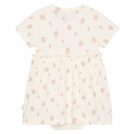 Robe - Vanilla ice fleurs | Minymo