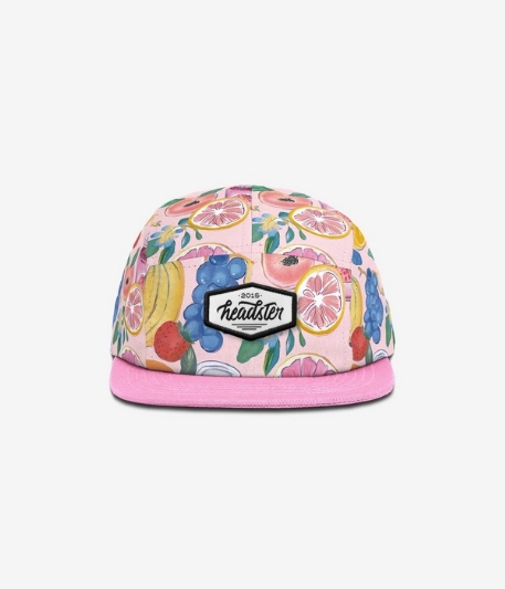 Casquette - Fruity Jam Five panel - Mary's Rose | Headster