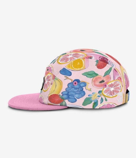 Casquette - Fruity Jam Five panel - Mary's Rose | Headster