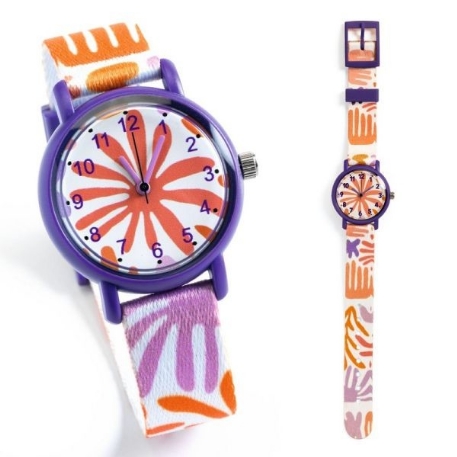 Montre - Feuilles | Ticlock par Djeco