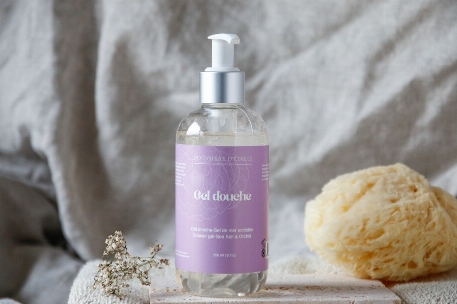 Gel douche - Sel de mer & Orchidée | Savonnerie Poussière d'Étoile