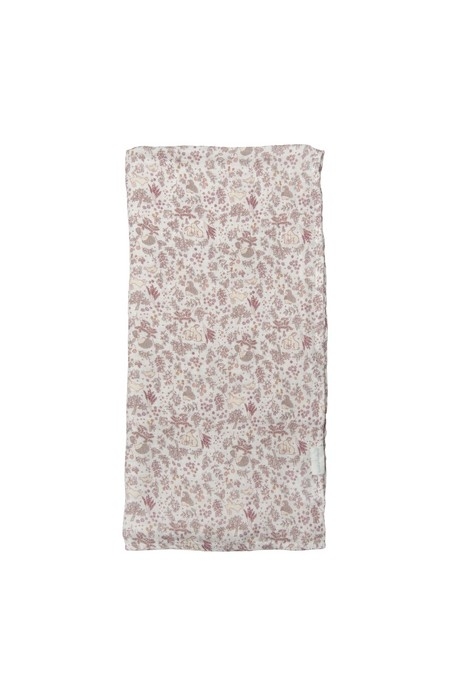 Couverture en mousseline de bambou - Hedgehog Forest | Loulou Lollipop
