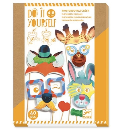 DIY - Photobooth - La Fiesta des animaux | Djeco