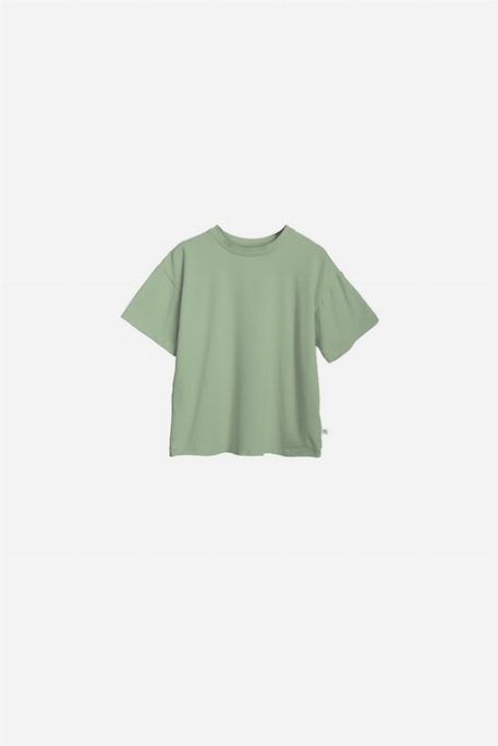 Chandail à manches courtes - Matcha | Little Yogi