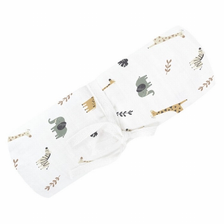 Couverture de mousseline - Safari | Perlimpinpin