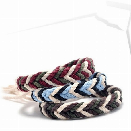 Bracelet chasse-moustiques - Coton mince | Bye Bugs