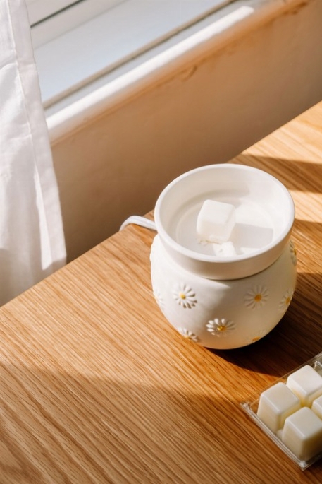 Diffuseur pour pastilles de cire - 2 en 1 - Daisy | Marée
