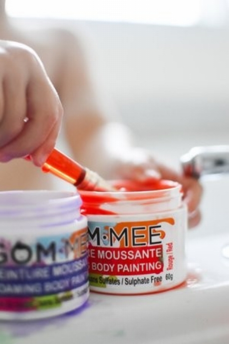 Nettoyant peinture moussante - Rouge Super-héros | GOM-MEE