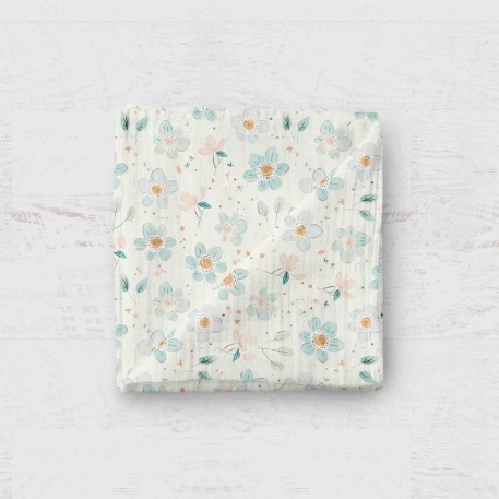 Mousseline - Boucle rose | Bébé Ô Chaud