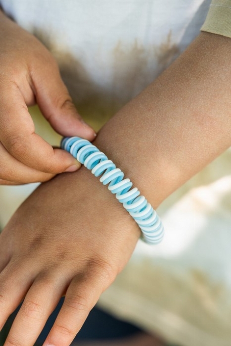 Bracelet chasse-moustiques - Élastique - Spirale | Bye Bugs
