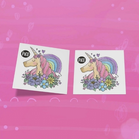 Tatouages temporaires - VRAC - La licorne sympathique | PiCO
