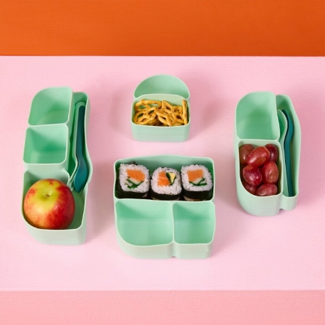 Insert en silicone pour boîte à collation - Forest | b.box