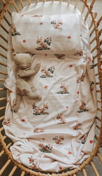 Taie d'oreiller pour enfant - Lapinou | Veille sur toi