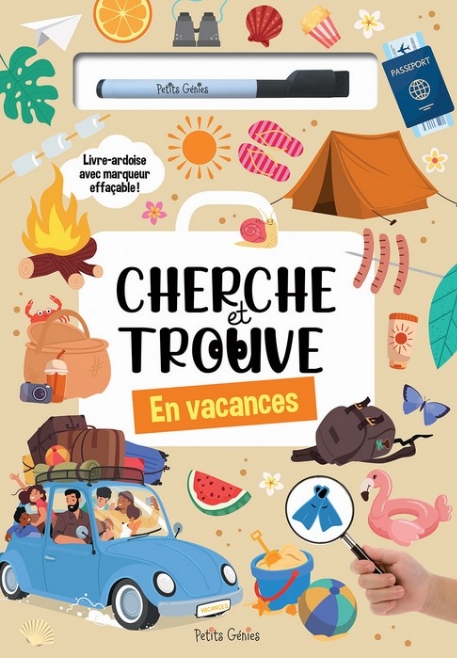 Cherche et trouve - En vacances | Petits Génies