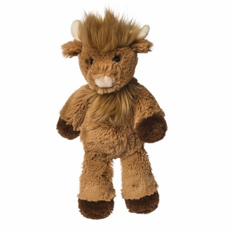 Peluche Marshmallow Zoo - Vache Highland 9" | Mary Meyer