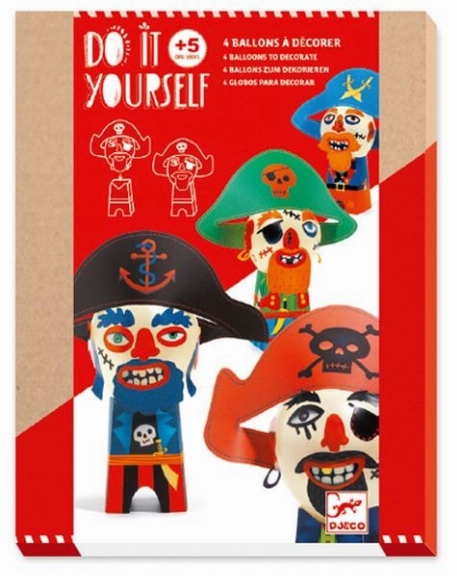 DIY - Ballons - Pirates rigolos | Djeco