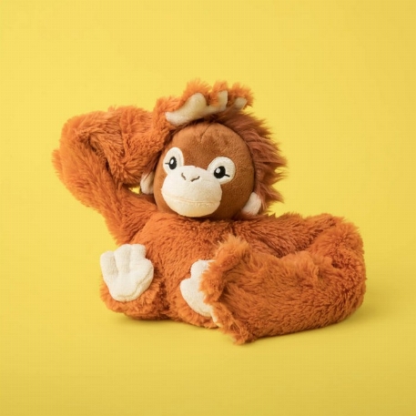 Peluche lestée Hugarounds - Ollie l'orang-outan | Hugimals