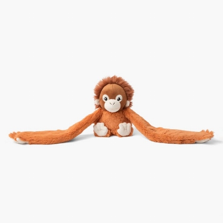 Peluche lestée Hugarounds - Ollie l'orang-outan | Hugimals
