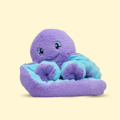 Peluche lestée Hugarounds - Indigo la pieuvre | Hugimals