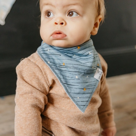 Bavoirs Bandanas - Neil | Copper Pearl