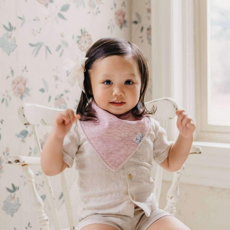 Bavoirs Bandanas - Lacie | Copper Pearl
