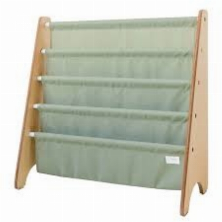 Porte-livres en tissu recyclé - Vert | 3 Sprouts