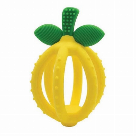 Balle de dentition et brosse à dents d'apprentissage - Citron | Itzy Ritzy