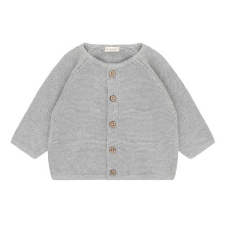 Cardigan Tricot - Gris | Fixoni