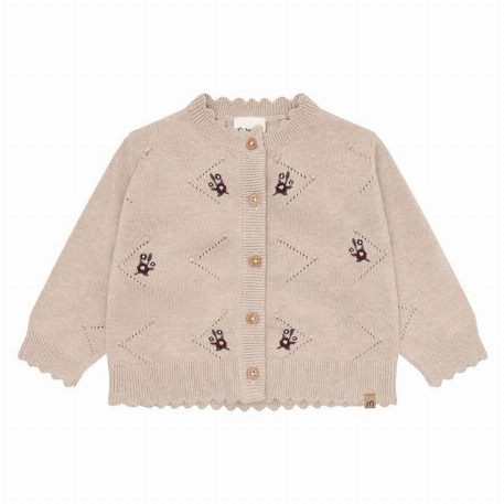 Cardigan - Beige | Minymo