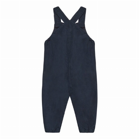 Salopette Corduroy - Bleu | Minymo