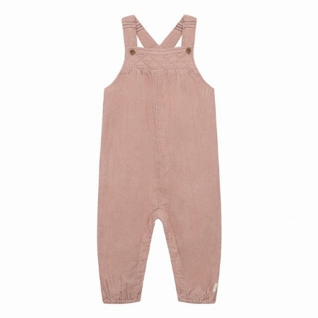 Salopette Corduroy - Rose pâle | Minymo