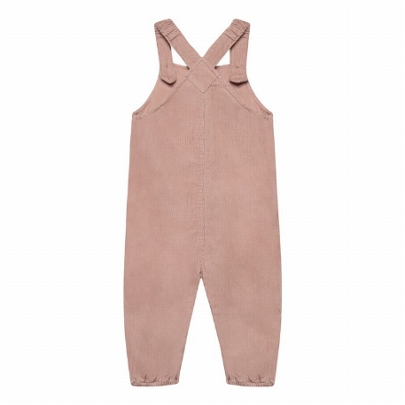 Salopette Corduroy - Rose pâle | Minymo
