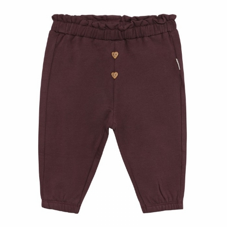 Pantalon Ouaté - Prune | Minymo