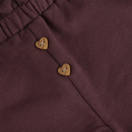 Pantalon Ouaté - Prune | Minymo