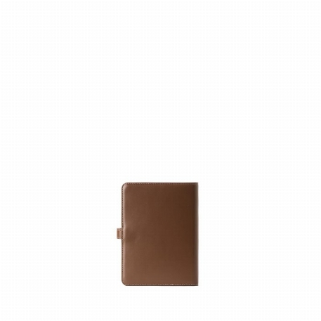 Le ARIEL- Couverture à carnet en cuir vegan - Hazelnut | Lambert
