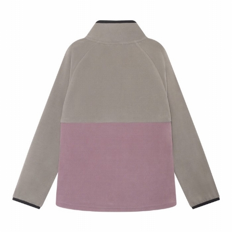 Veste de polar - Colorblock - Rose | Color Kids