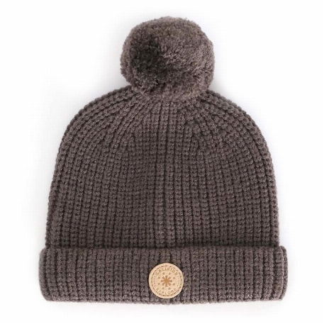 Bonnet en tricot - Moka | Calikids