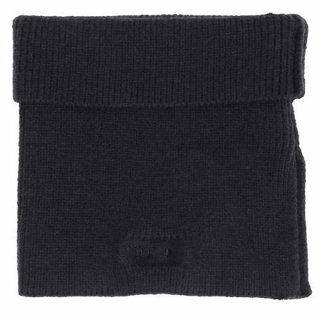 Cache-cou en tricot - Noir | Calikids O/S