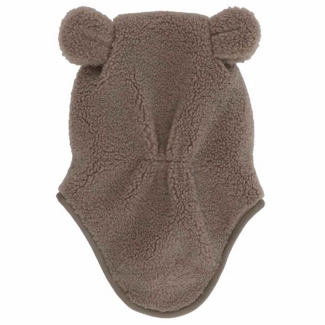 Balaclava en berbère doux - Moka | Calikids
