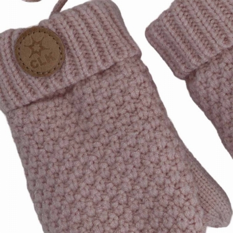 Mitaines en tricot doux - Lotus | Calikids