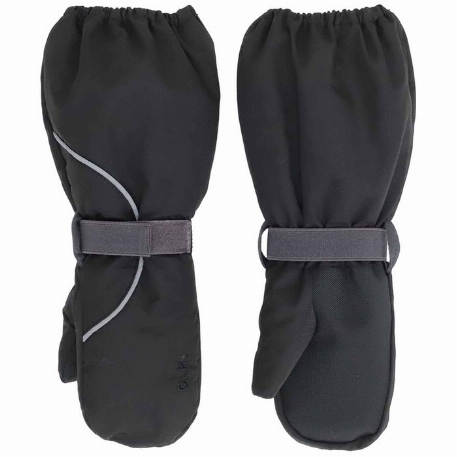 Mitaines imperméables - Noir | Calikids