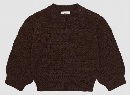 Pull en maille - Châtaigne | EN FANT
