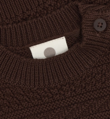 Pull en maille - Châtaigne | EN FANT